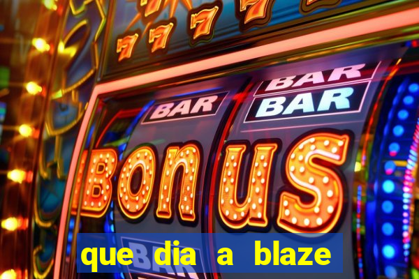 que dia a blaze paga o cashback